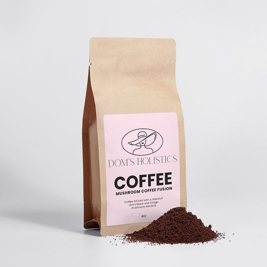 Mushroom Coffee Fusion - Lion’s Mane & Chaga 4oz